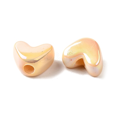 UV Plating Opaque Acrylic Beads MACR-F083-12D-1