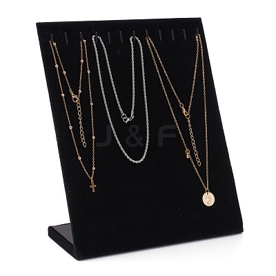 Velvet Necklace Displays NDIS-A001-5A-1