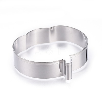 Tarnish Resistant 304 Stainless Steel Cookie Cutters DIY-E012-81-1