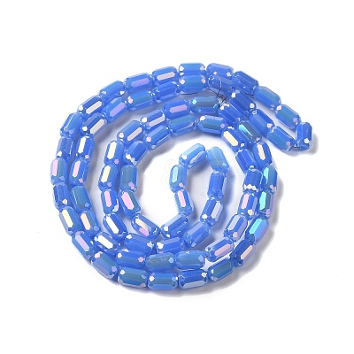 Electroplate Glass Beads Strands EGLA-D031-01-06-1