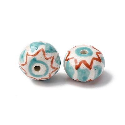 Handmade Porcelain Beads PORC-Q004-01E-1