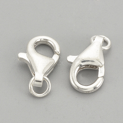 925 Sterling Silver Lobster Claw Clasps STER-S002-59-1