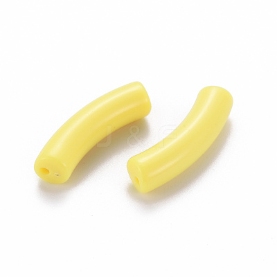 Opaque Acrylic Beads X-MACR-S372-002B-S024-1