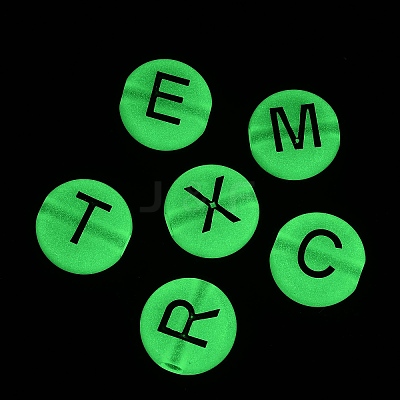 Opaque Acrylic European Beads MACR-K365-05-1