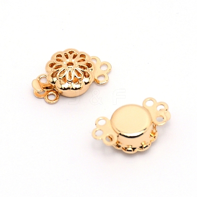 Brass Box Clasps KK-WH0034-69KCG-1