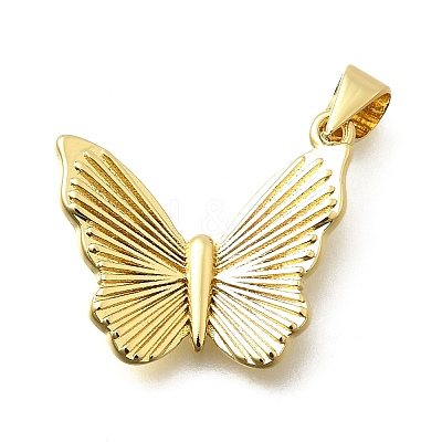 Brass Pendants KK-Z093-20G-1