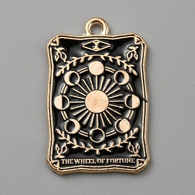 Alloy Enamel Pendants ENAM-WH0064-24I-1
