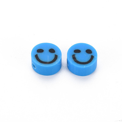 Handmade Polymer Clay Beads CLAY-S096-010-1