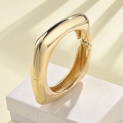 Alloy Hinged Bangles for Women BJEW-D312-02G-1