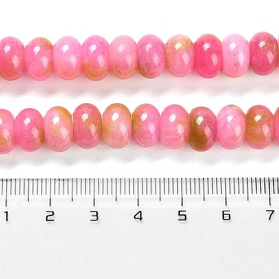 Dyed Natural White Jade Beads Strands G-G107-A02-01-1