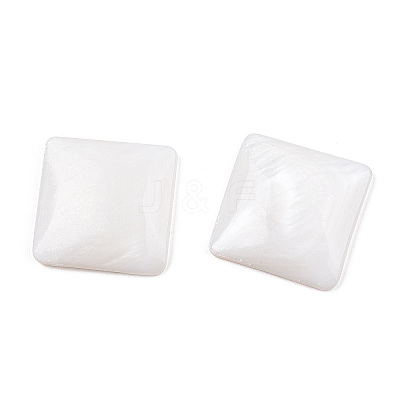 Natural Freshwater Shell Cabochons PBB241Y-01-1