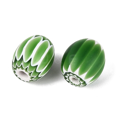 Handmade Millefiori Glass Barrel Beads LS-LA-N002-18A-1