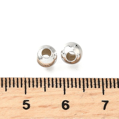 Brass Smooth Round Beads EC400-4S-1