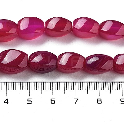 Natural Agate Beads Strands G-G172-01E-1