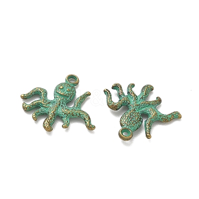 Tibetan Style Alloy Pendants AL-CBA8ABC-01-1