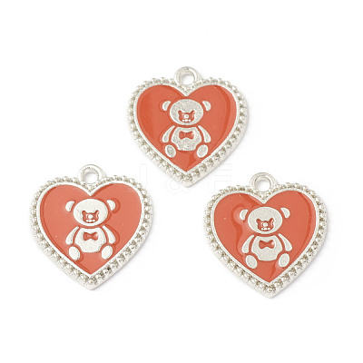 Alloy Enamel Pendants ENAM-G212-06P-02-1