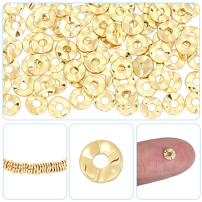 90Pcs Brass Beads KK-BBC0025-87A-1