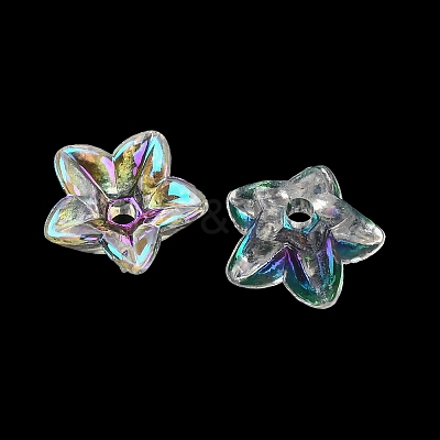 Transparent Acrylic Bead Caps AC-CBA1E6C-06B-08-1