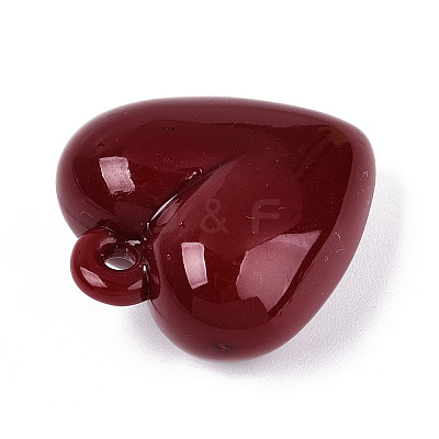 Opaque Acrylic Pendants SACR-T017-44H-1