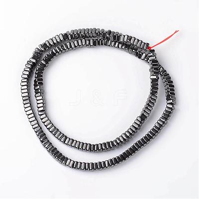 Non-Magnetic Synthetic Hematite Beads Strands G-D800-01-1
