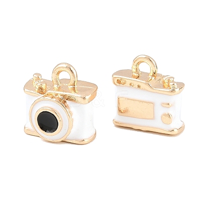 Alloy Enamel Pendants AL-CBA072F-01G-02-1