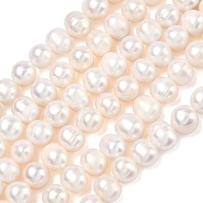 Natural Cultured Freshwater Pearl Beads Strands PEAR-L034-12A-1