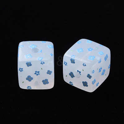 Printed Acrylic Beads MACR-S374-11C-02-1
