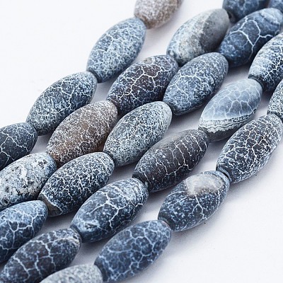 Natural Weathered Agate Beads Strands X-G-K261-08A-1