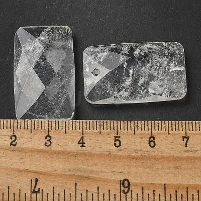 Natural Quartz Crystal Pendants G-Z071-04E-1