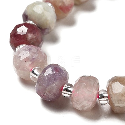 Natural Pink Tourmaline Beads Strands G-G980-02-1