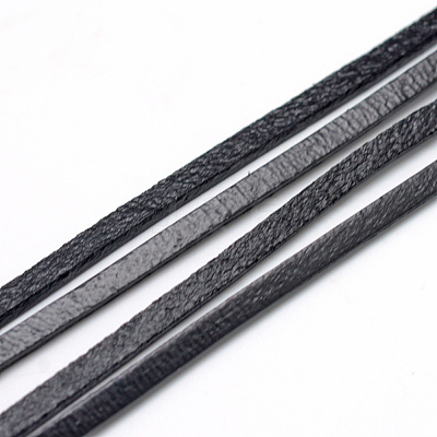 Flat Leather Cords X-WL-R006-3x2-03-1