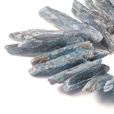 Natural Kyanite/Cyanite/Disthene Beads Strands G-D0009-02-1