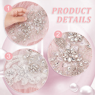 Computerized Embroidery Cloth Sew on Ornament Accessories DIY-WH0502-75-1