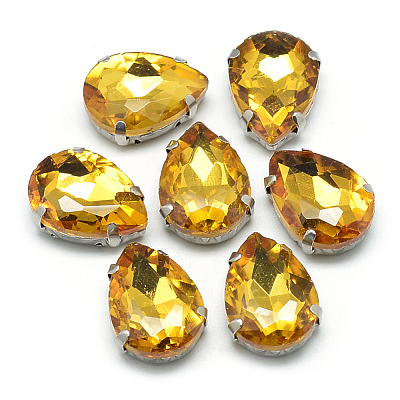 Sew on Rhinestone RGLA-T035-7x10mm-22-1