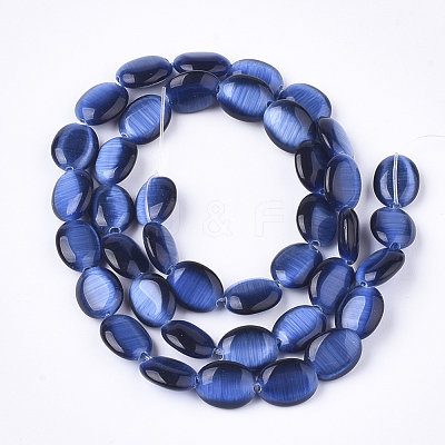 Cat Eye Beads Strands GLAA-S184-06B-1