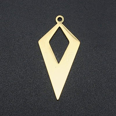 201 Stainless Steel Open Back Bezel Pendants STAS-R111-LA173-14-1