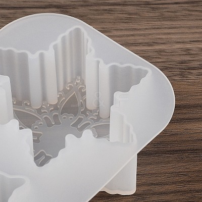 Christmas Theme DIY Snowflake Shape Silicone Candle Molds SIMO-P010-B02-1