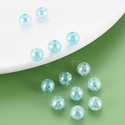 Transparent Crackle Acrylic Beads LS-MACR-S373-66-L03-1