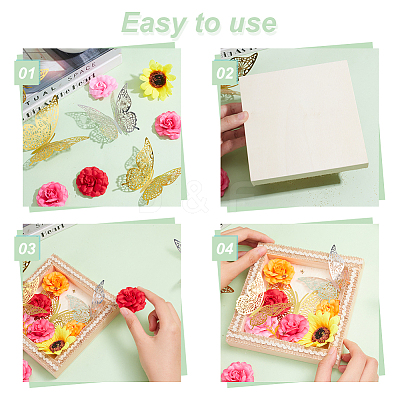 Silk Artificial Flower Heads AJEW-GA0006-23-1