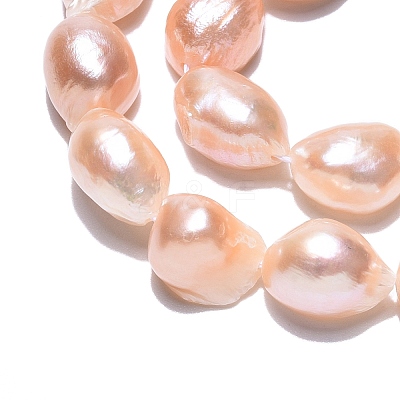 Natural Cultured Freshwater Pearl Beads Strands PEAR-N014-08D-01-1