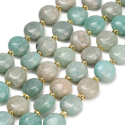 Natural Amazonite Beads Strands G-H005-B13-01-1
