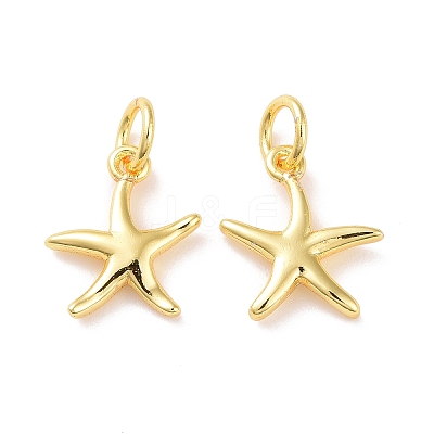 Brass Charms X-KK-G418-22G-1
