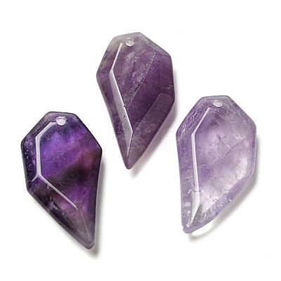 Natural & Synthetic Mixed Gemstone Pendants G-G052-A-1