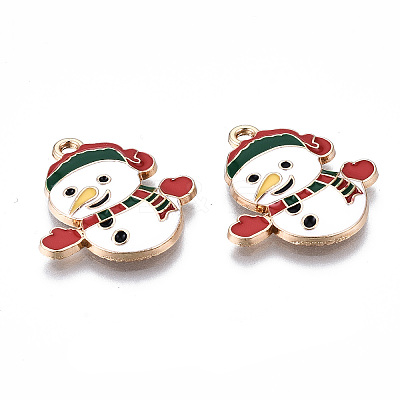 Eco-Friendly Alloy Enamel Pendants LS-X-ENAM-Q437-068-NR-1