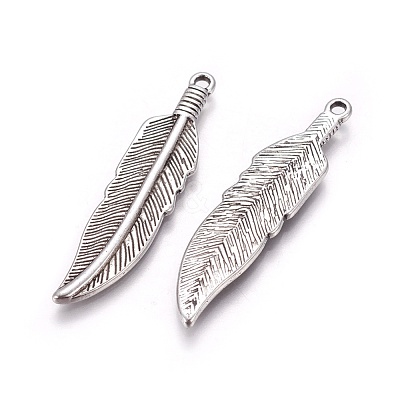 Tibetan Style Alloy Charms X-TIBEP-16624-AS-RS-1