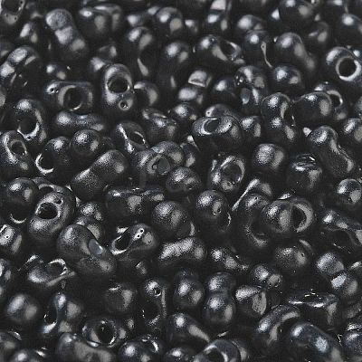 Baking Paint Glass Seed Beads SEED-K009-01A-02-1