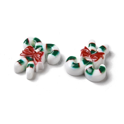 Christmas Opaque Resin Cabochons LS-RESI-K019-24-1