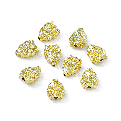 Rack Plating Alloy Beads PALLOY-I216-41LG-1