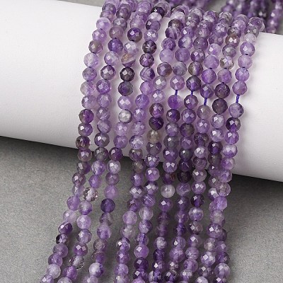 Natural Amethyst Beads Strands G-T108-35-1