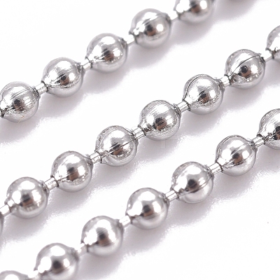 304 Stainless Steel Ball Chains CHS-F009-01A-P-1